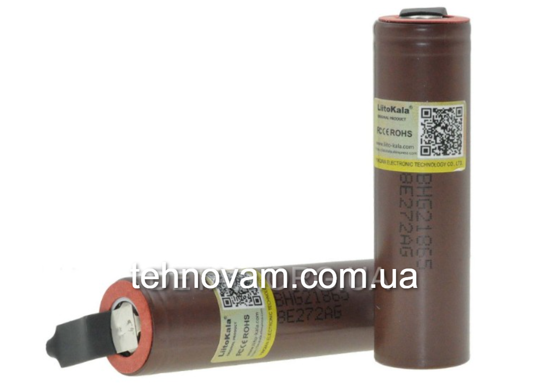 Акумулятор Li-Ion LiitoKala 18650 3.7V 3000mAh