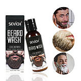 Шампунь для бороди та вусів Beard Shampoo SEVICH, 100 мл, фото 4