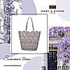 Пляжна сумка Marc&Andre Lace Bag силиконова мереживна ВА 19-07 бордо, фото 2