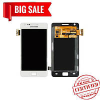 LCD Samsung I9100 Galaxy S II with touch screen white