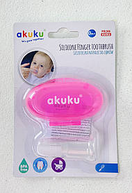 Зубна силіконова щітка + футляр А0265 На планшеті Akuku Польща