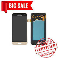 LCD Samsung J320 Galaxy J3 (2016) with touch screen gold (Original)