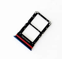 Holder sim card Xiaomi Mi 10 Lite blue