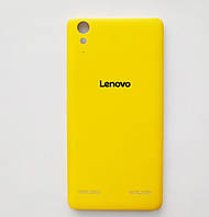 Задняя крышка Lenovo A6000 yellow