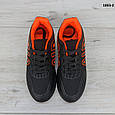 Кросівки підліткові для хлопчика чорні з помаранчевим Paliament 1803-2, фото 6