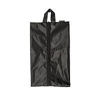 Чохол-сумка для взуття на блискавці Сover  VS Thermal Eco Bag чорного кольору