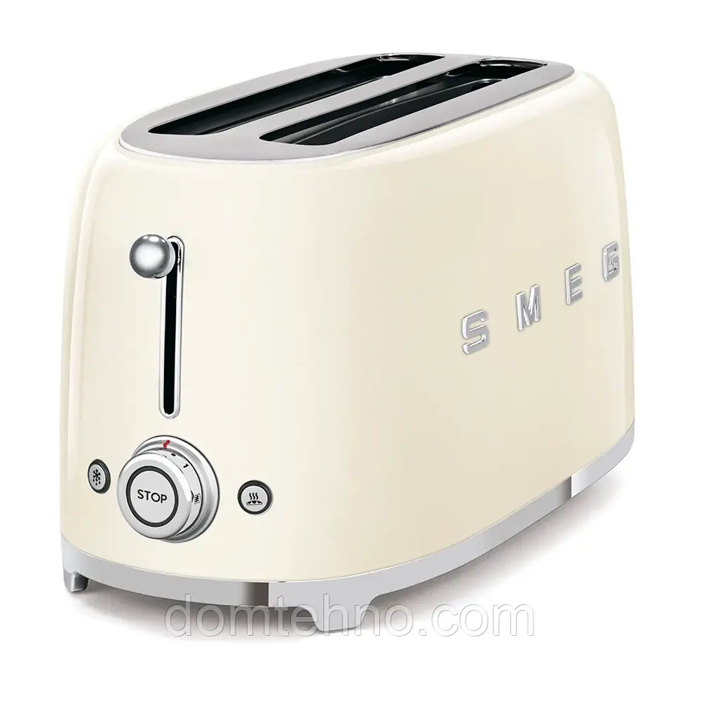 Тостер Smeg TSF02CREU 1500 Вт / Тостер на 4 знижки SMEG у стилі 50-х