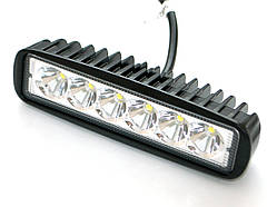 Світлодіодна фара AllLight 07type 18W 6chip EPISTAR ближнє світло 9-30V