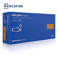 Перчатки нитриловые Nitrylex Basic размер XL 100 шт