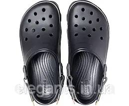 Crocs All-Terrain Clog Black — Сабо Крокс Ол-Террейн Чорні — Оригінал, фото 4