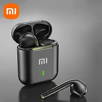 Навушники Xiaomi Tws J18 Bluetooth бездротові сенсорні з мікрофоном для Android та IOS (чорні/ білі, золото)