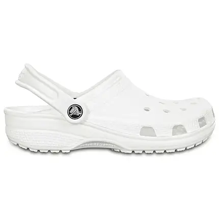 Crocs Classic Clog White — Унісекс Сабо Крокс Класик Білі — Оригінал, фото 1