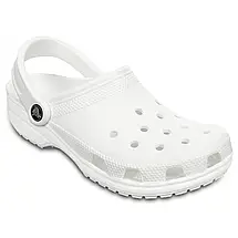 Crocs Classic Clog White — Унісекс Сабо Крокс Класик Білі — Оригінал, фото 4