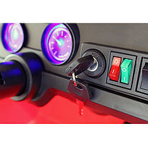 Дитяча машина на акумуляторі Just Drive GRAND-RS2. Два мотори по 30 Вт, MP3, 6 км/год. Червоний, фото 5