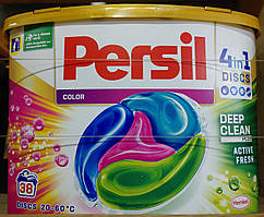 Persil Discs Color Капсули для прання кольорових речей 4в1 38 штук