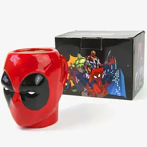 Чашка керамічна чашка дедпул супергерой
