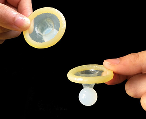 Презерватив OLO з вусиками + кулька "Phoenix Spiny condom" (1 презератив + 1 кулька), фото 3