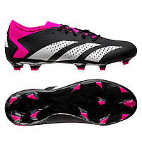 Бутси Adidas Predator Accuracy.3 L FG GW4602, Чорний, Розмір (EU) — 40