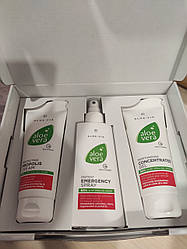 Aloe Vera набір Перша допомога <unk> Алое вера Бокс від Aloe Via LR — 3 продукти в одній коробці.