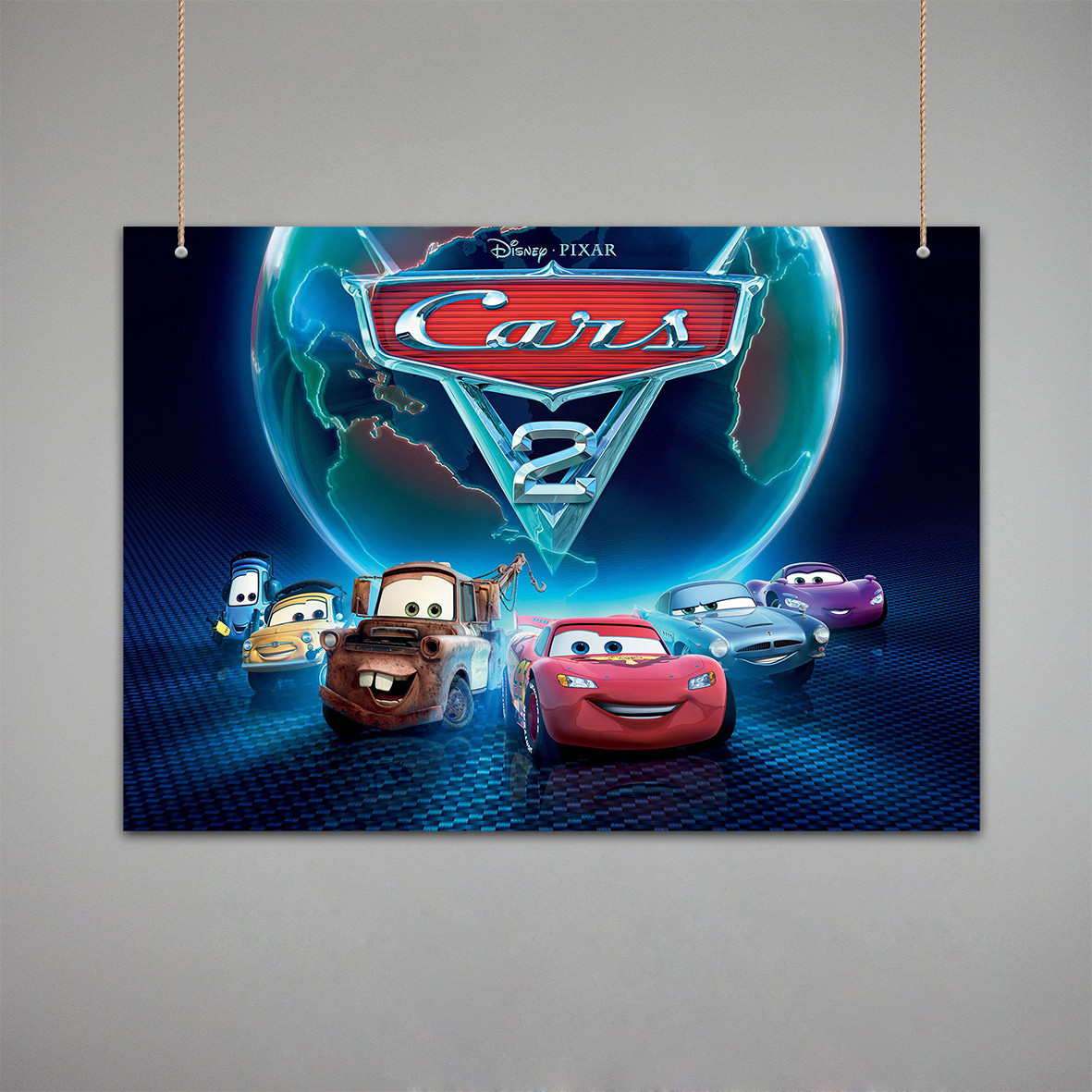 Постер: Тачки, Cars (Макет №1)