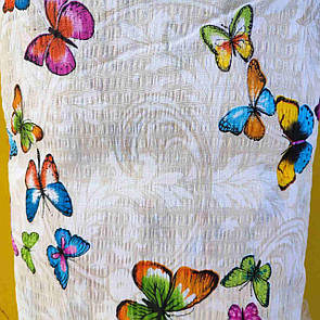 Постільна білизна двоспальна жатка "Тиросполь" — Метелики