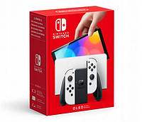 Портативная игровая приставка Nintendo Switch OLED 64GB White