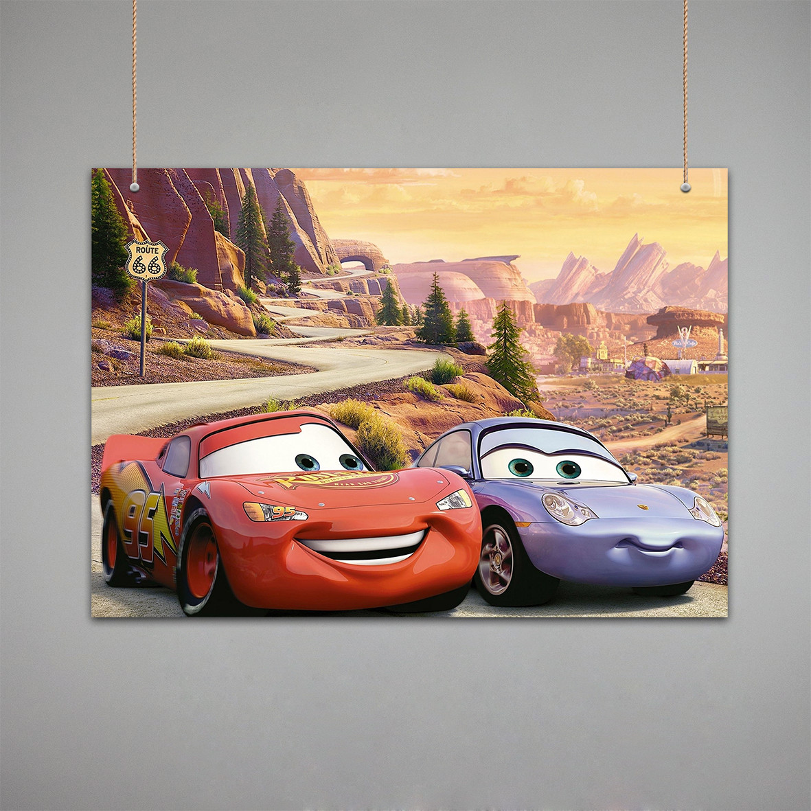 Постер: Тачки, Cars (Макет №3)