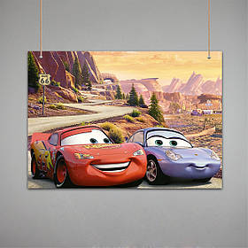 Постер: Тачки, Cars (Макет №3)