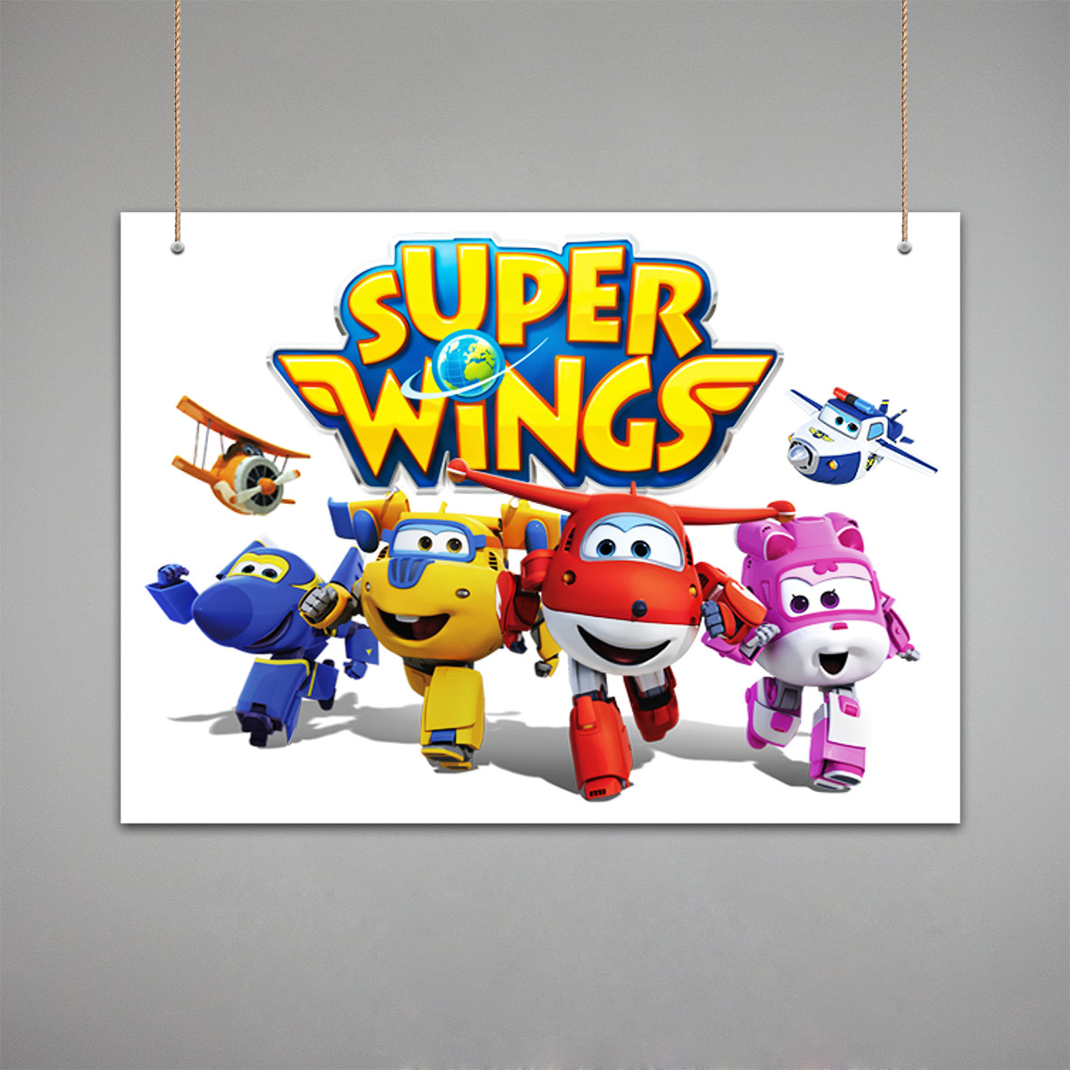 Постер: Супер Крил'я, Super Wings (Макет №1)
