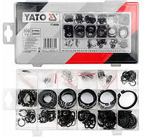Набір Стопорних Кілець Зовнішніх Ø 3-32 мм - 300 шт для валу YATO (YT-06880)