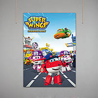 Постер: Супер Крылья, Super Wings (Макет №2)