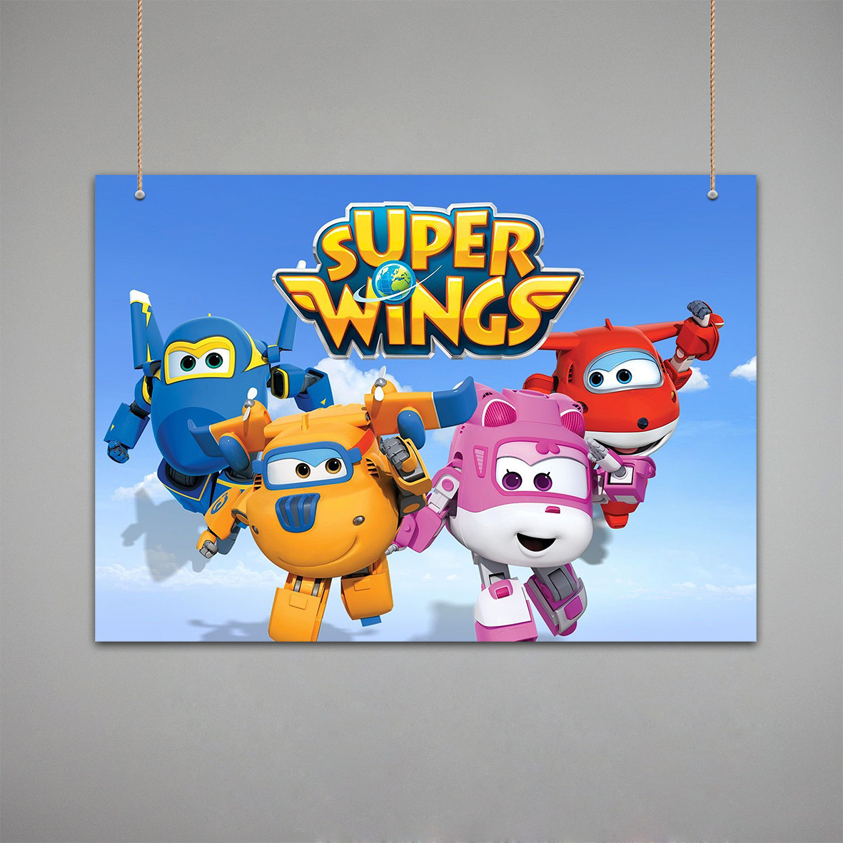 Постер: Супер Крилья, Super Wings (Макет No4)
