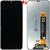 Дисплей модуль тачскрин Samsung A135 Galaxy A13 4G/A137F/A236/M135/M236/M336 черный оригинал сервисная