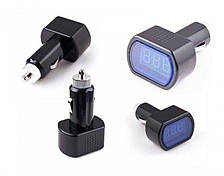 Вольтметр в прикурювач 3-30В (втик)