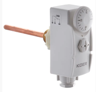 Термостат механічний занурювальний KOER KR.1350 (0...+90*C), фото 1