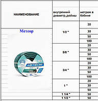 Шланг для полива Метеор 50м 3/4 19мм