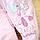 80 9-12 міс на махровій підкладці весняний осінній суцільний злитний комбінезон для новонароджених дівчинки 1954, фото 3