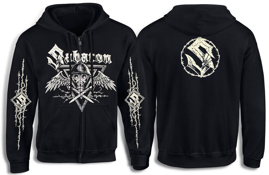 Толстовка на змійці SABATON Poison Gas