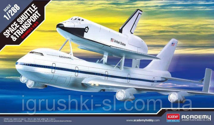 Збірна модель (1:288) Space Shuttle & Transport