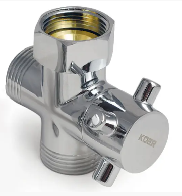 Кран триходовий 3/4x3/4x3/4 KOER KR.520 (KR0110)