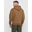 Реглан з капюшоном на блискавці Mil-Tec hoodie Койот 11472019 - 3ХL, фото 5