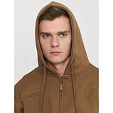 Реглан з капюшоном на блискавці "Tactical hoodie" Койот 11472019 розмір L, фото 5