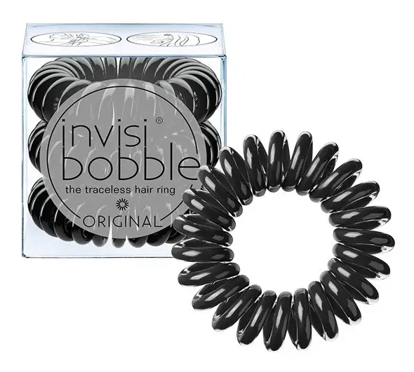 Резинка-браслет для волос invisibobble ORIGINAL True Black