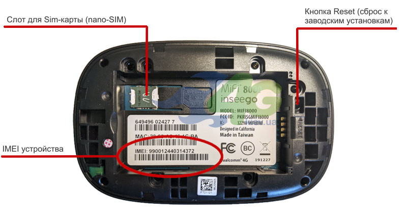 Оптом 4G роутер мобильный Novatel MiFi Inseego 8000 высокоскоростной под любого оператора - фото 4 - id-p1806249074