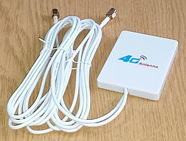 Антена 791-2690 МГц 2хSMA-male 2.8 дБ MIMO панельна 2G/3G/4G LTE