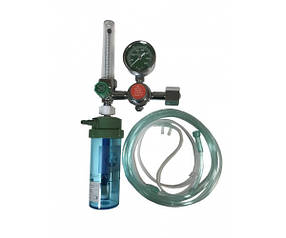 Y-006 Зволожувач кисню "МЕДИКА" з витратоміром і редуктором. (Кисеньковий регулятор).