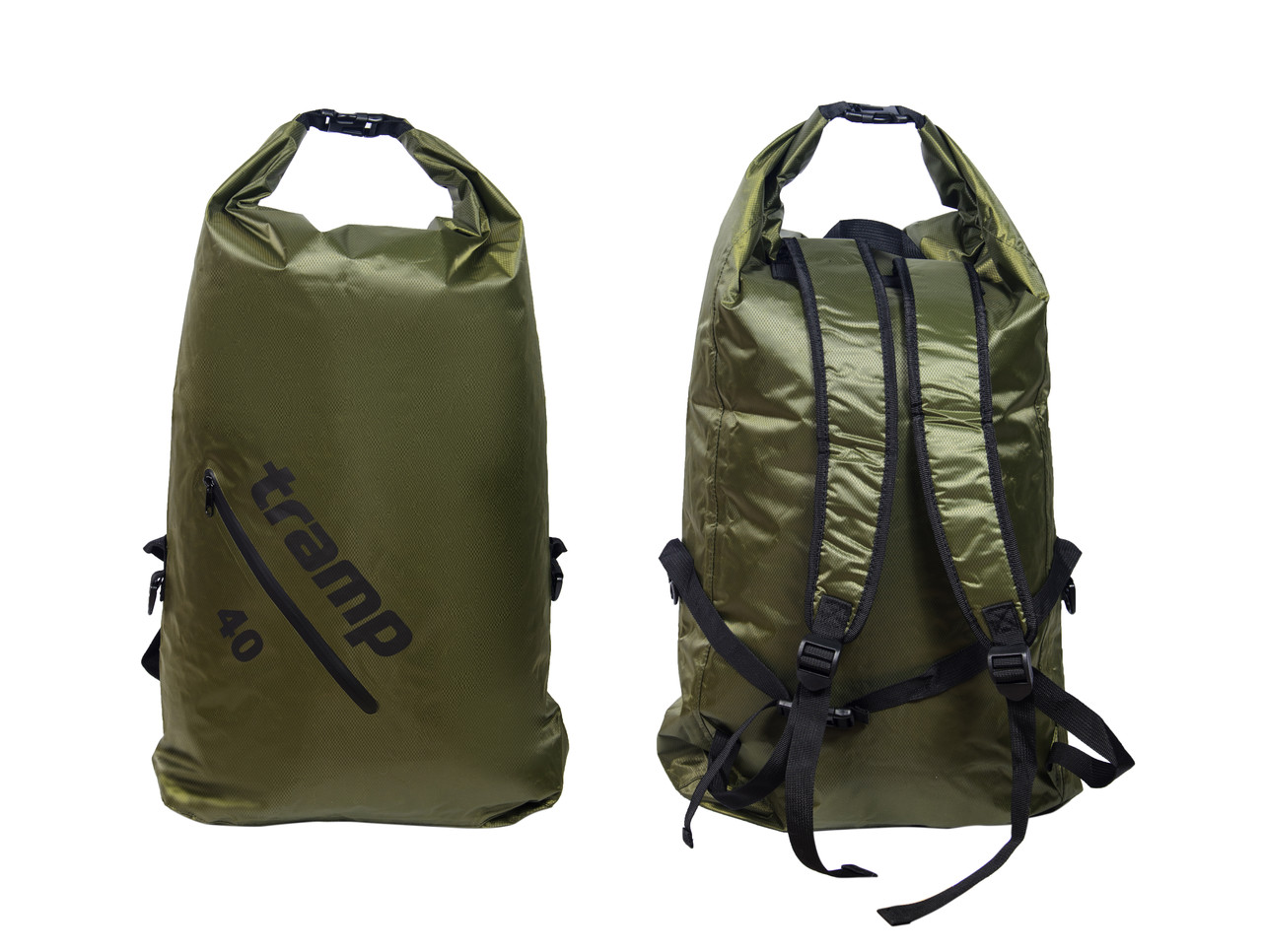 Герморюкзак TRAMP PVC Diamond Ripstop olive 25 л UTRA-256, фото 1