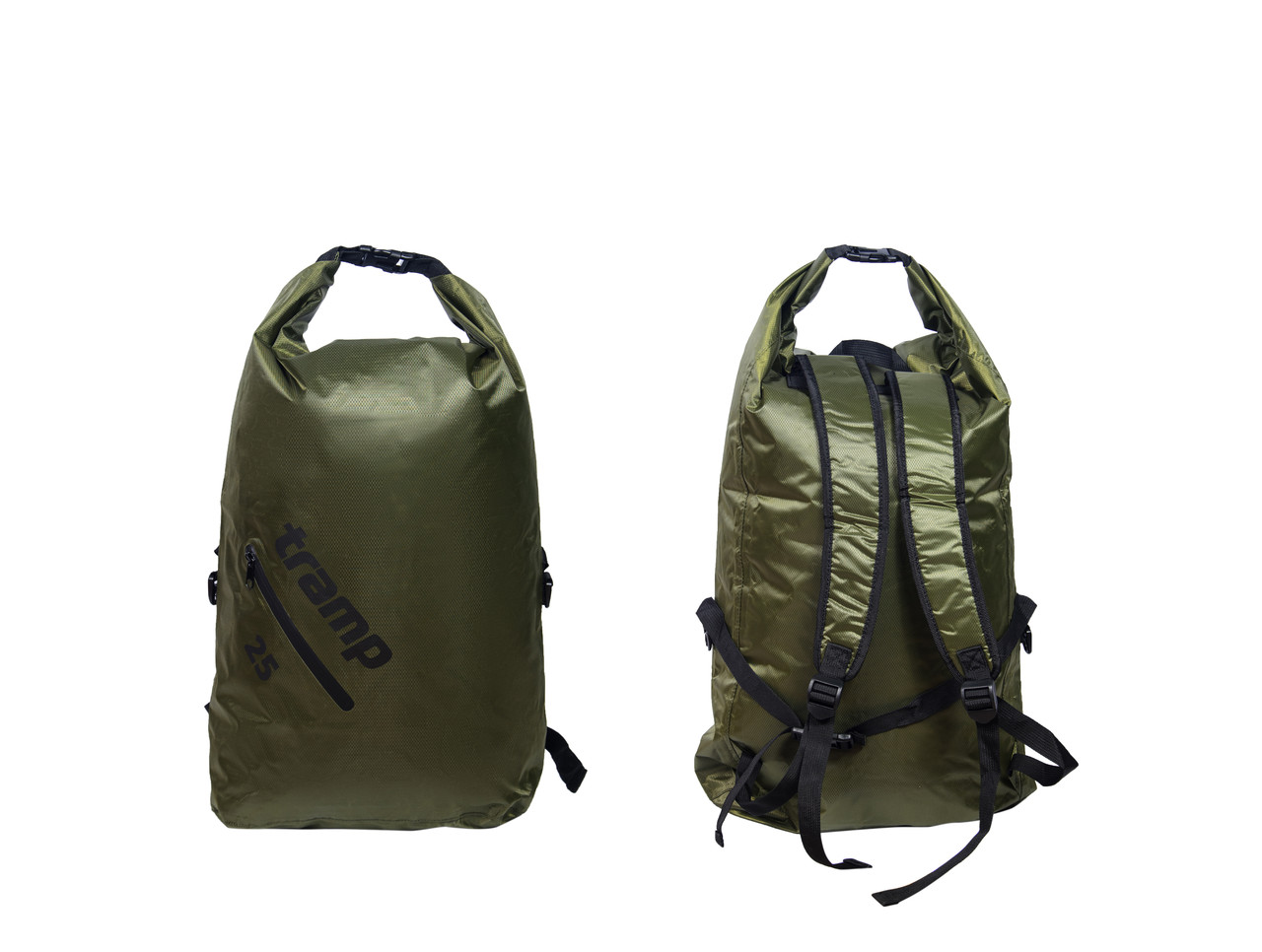 Герморюкзак TRAMP PVC Diamond Ripstop olive 40 л UTRA-257, фото 1