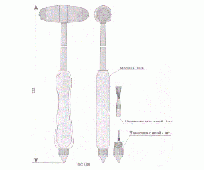 ДС 2-08 (нірс) Набір інструментів для дослідження сухожильних рефлексів., фото 3