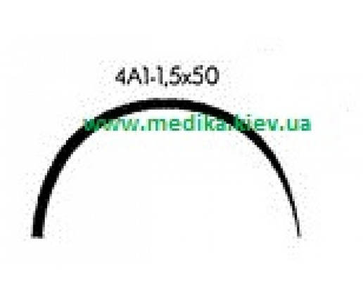 4А1 1,5 х 50 Голка хірургічна вигнута 4/8 окружності., фото 1